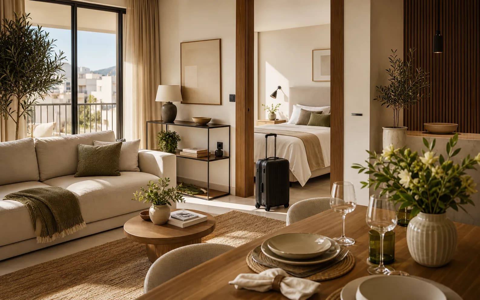 Atmosfera premium di una casa vacanza curata nei dettagli